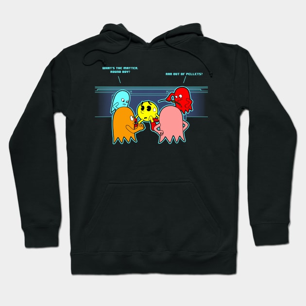 Funny Retro Gamer Arcade Video Game Bullied Cartoon Hoodie by BoggsNicolas